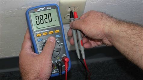 electrical box reading voltage|multimeter voltage reading.